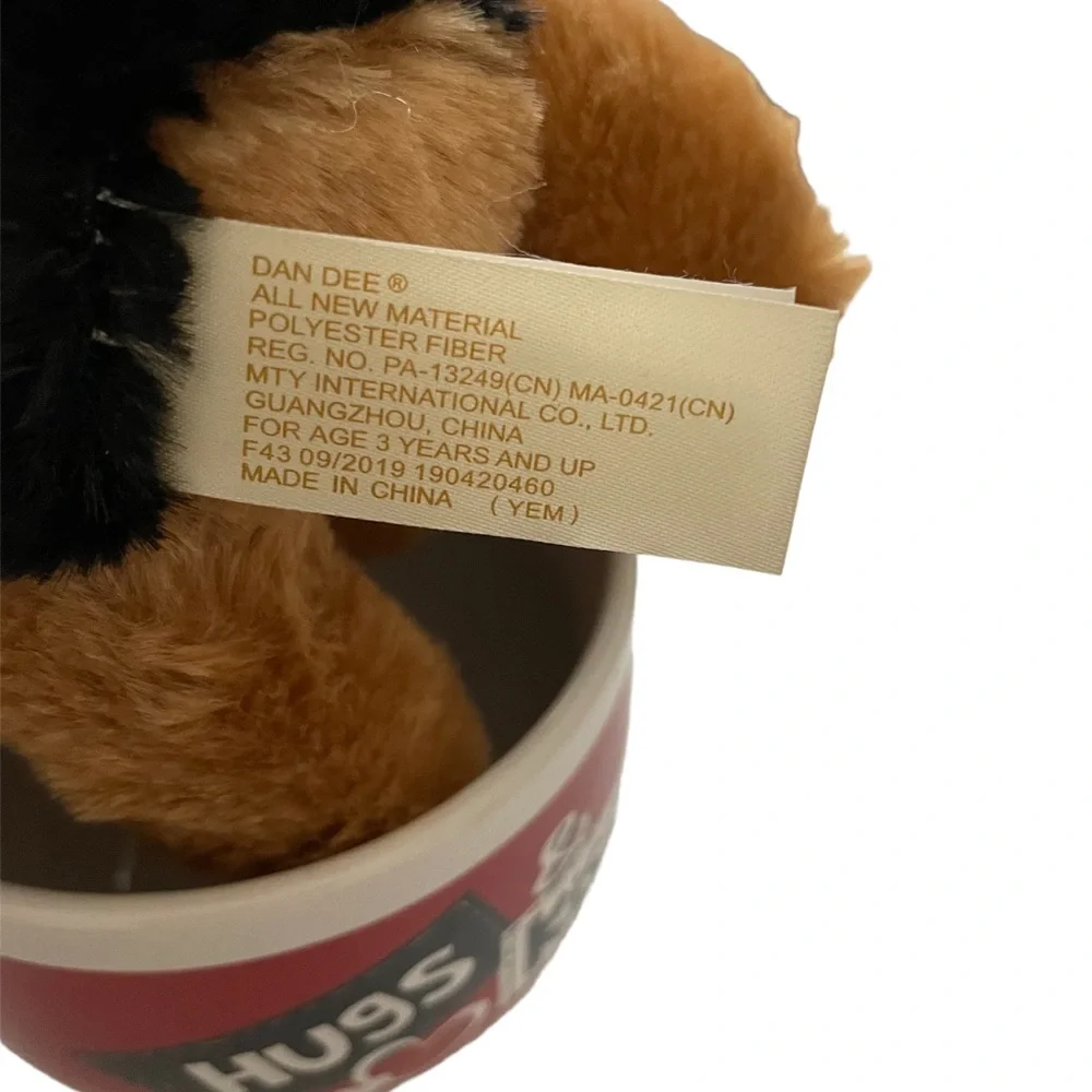Valentine’s Day gift- Stuffed Dog in a Coffee Mug